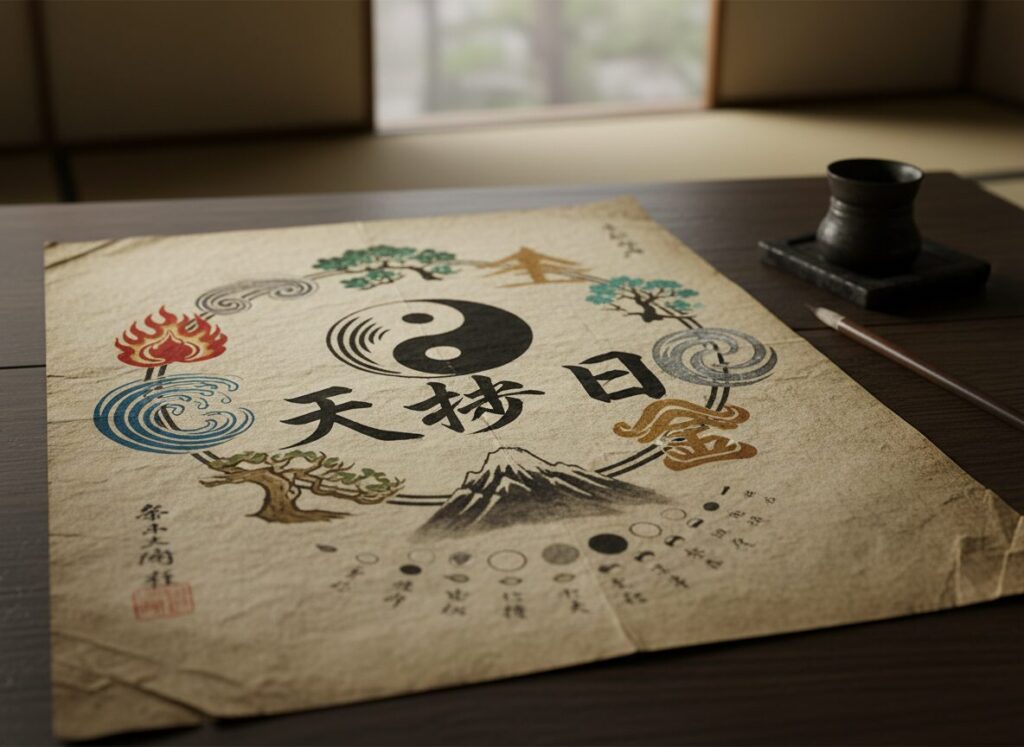 天赦日の意味と由来を示す暦のイメージ