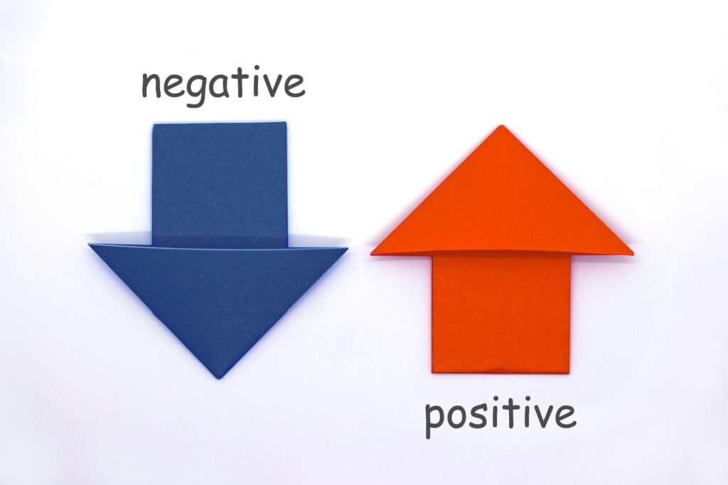 ネガティブな言葉をポジティブに変換する方法-言葉の変換図