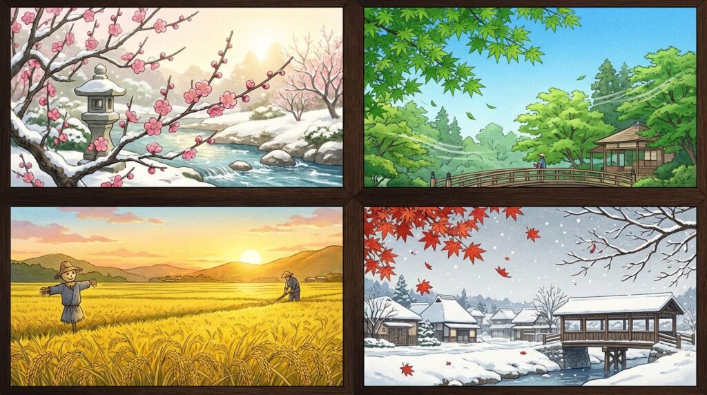 季節の節目と運気の関係