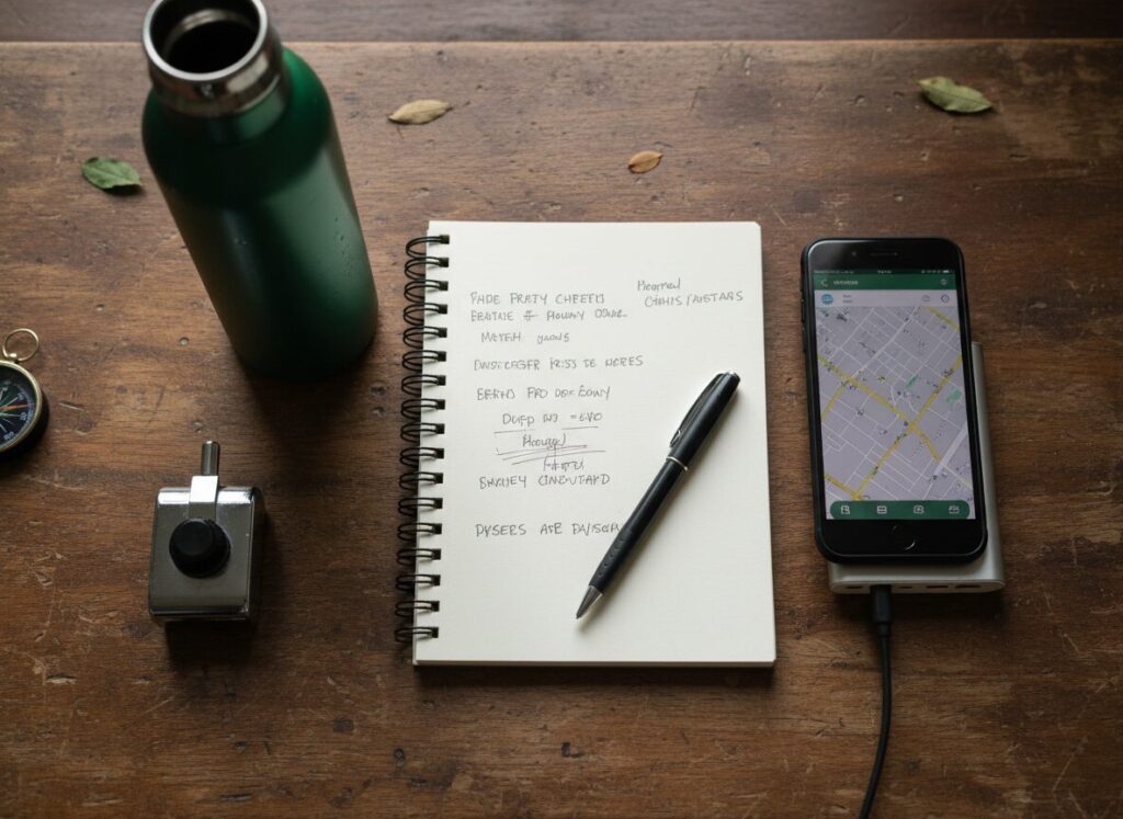 ありがとう25000回チャレンジの準備-カウンターと水筒