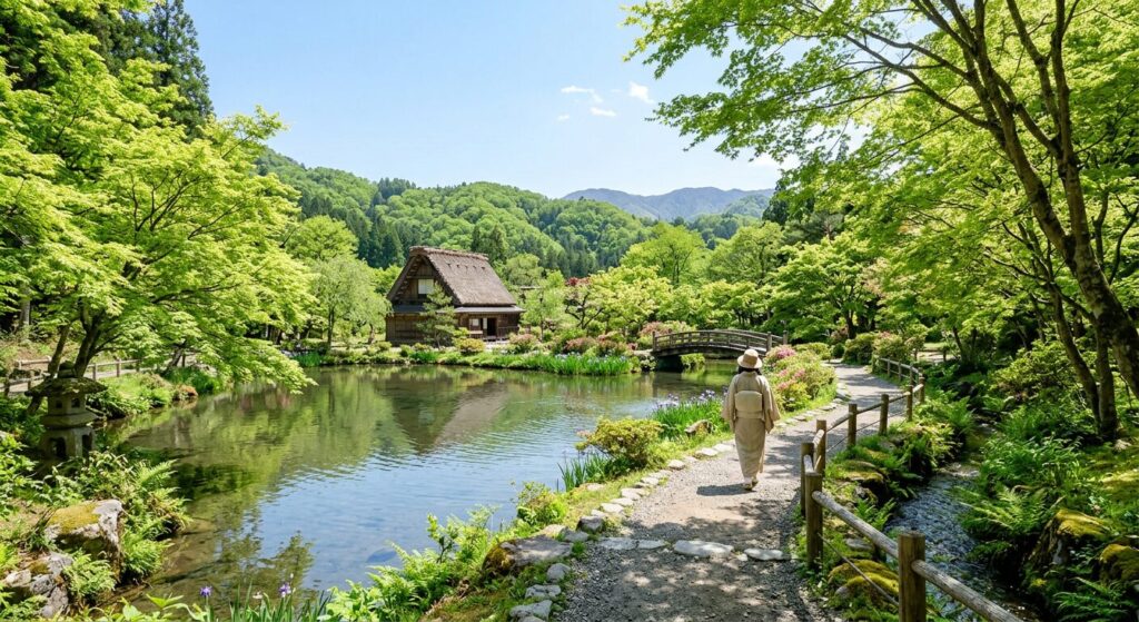 季節の変わり目を感じる春の風景
