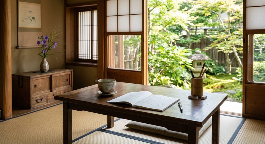 夏の土用に暮らしを整える和風の生活風景