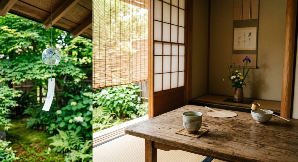 2026年の夏の土用を感じる和風の夏の暮らし